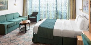 Croisière RCI Royal Caribbean Oasis of the Seas Balcon avec vue sur le Boardwalk adaptée