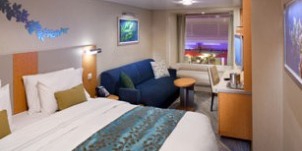 Croisière RCI Royal Caribbean Oasis of the Seas Intérieure vue Promenade