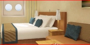 carnival breeze hublot intérieure 