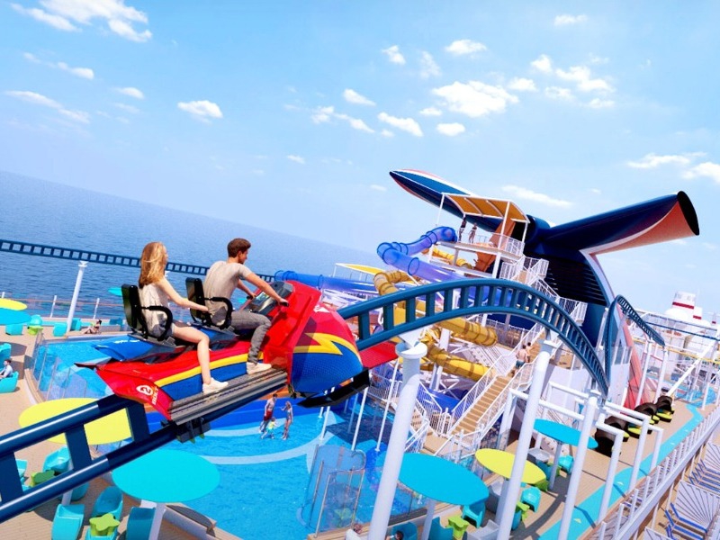 Carnival Croisière Mardi Gras Manèges