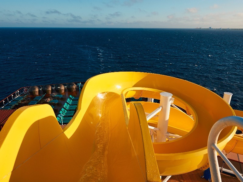 Carnival Croisière Pride Glissade d'eau Twister