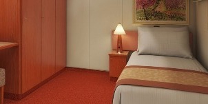 carnival intérieure avec couchette supérieure inférieure 