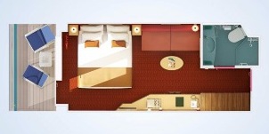 carnival splendor cloud 9 spa avec balcon 