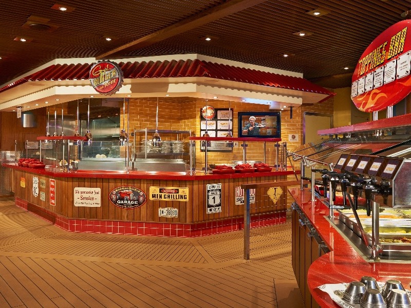 CCL Carnival Croisière Guy's Burger Joint