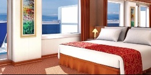 Croisière Carnival Conquest grand suite cabine