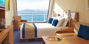 Croisière Carnival Conquest vue mer panoramique