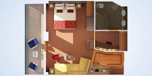 Croisière CCL Carnival Dream Grand suite