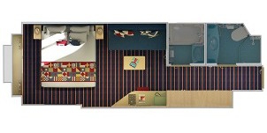 Carnival Horizon Family Harbor vue mer de luxe