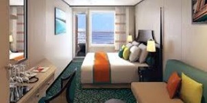 Carnival Horizon Havana vue arrière (poupe) avec balcon étendu