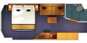 Carnival Horizon Hublot (vue mer)