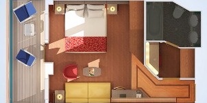 Croisière CCL Carnival Liberty suite océan