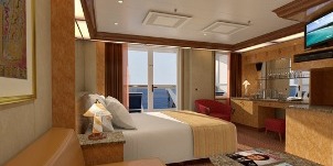 Croisière Ccl Carnival Miracle Cabine Balcon Premium Vue Obstruée