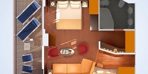 Croisière CCL Carnival Pride grand suite