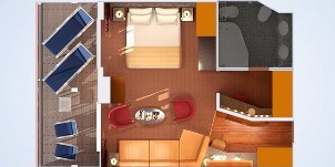 Croisière CCL Carnival Pride suite Grand