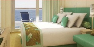 Croisière CCL Carnival Sunshine Cabine Cloud 9 Spa Balcon