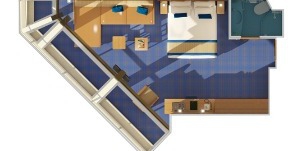 Croisière CCL Carnival Valor Cabine Vue Mer Panoramique Grand