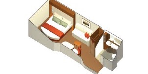 Croisière CEL Celebrity Eclipse Intérieure Plan