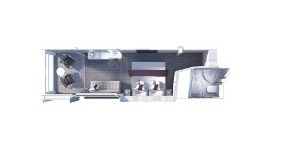 Croisière CEL Celebrity Edge Cabine Edge avec Véranda Infinite plan