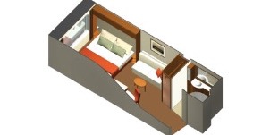 Croisière CEL Celebrity Equinox Vue Mer Plan