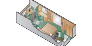 Croisière CEL Celebrity Infinity Cabine Classe Concierge