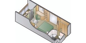 Croisière CEL Celebrity Infinity Cabine Véranda