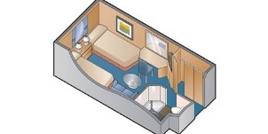 Croisière CEL Celebrity Infinity Cabine Vue Mer