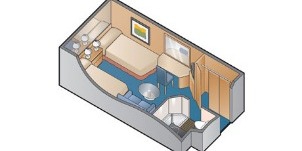 Croisière CEL Celebrity Millennium Cabine Intérieure