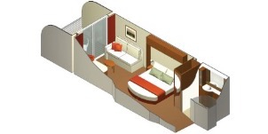 Croisière CEL Celebrity Reflection AquaClass plan