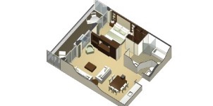 Croisière CEL Celebrity Silhouette Suite Royale plan