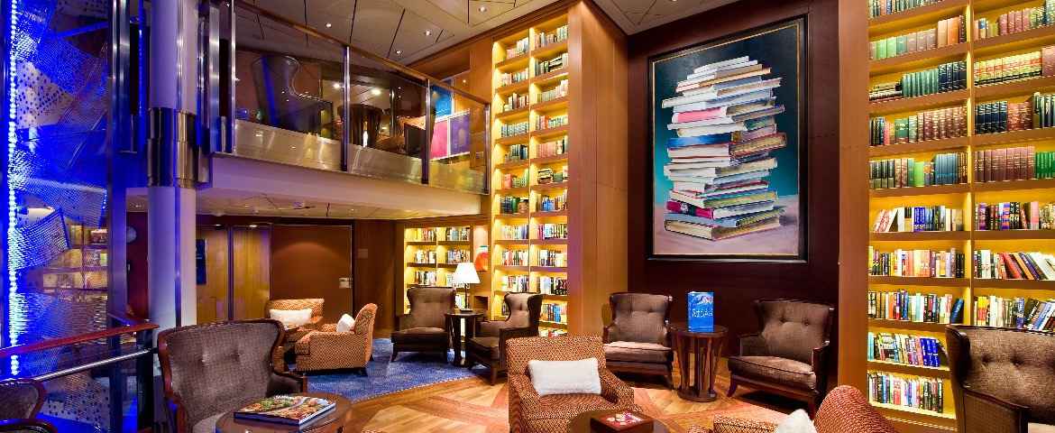 Croisière CEL Celebrity Solstice Bibliothèque