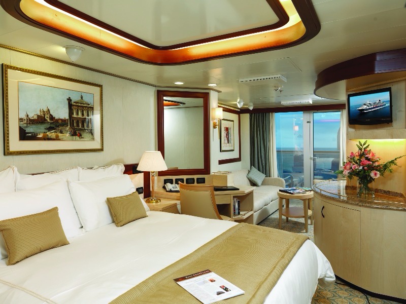 Croisière Cunard Queen Elizabeth Cabine mini-suite