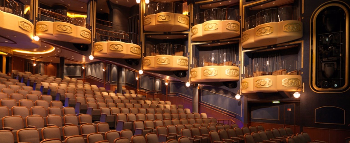 Croisière Cunard Queen Elizabeth Théâtre Royal Court
