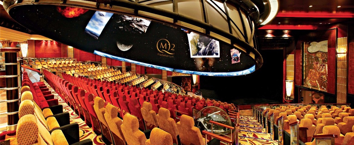 Croisière Cunard Queen Mary 2 Planétarium