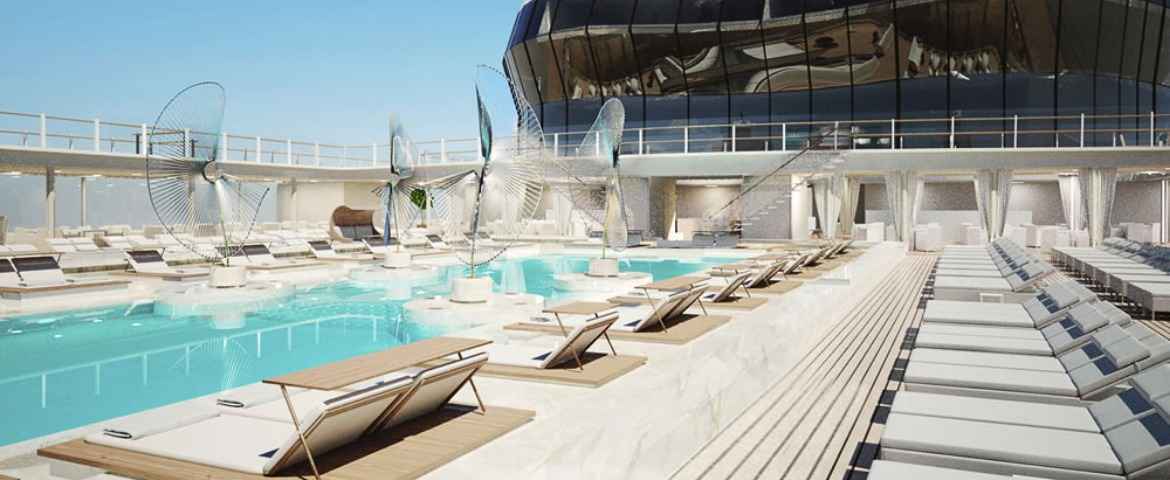 Croisière MSC Bellissima Piscine Atmosphère