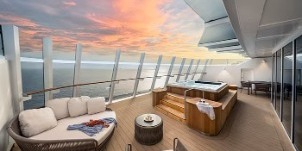 croisiere msc cruise line suite du propriétaire yacht club bain a remous