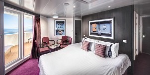 Croisière MSC Grandiosa Suite avec balcon en angle