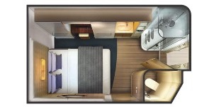 Croisière NCL Norwegian Cruise Line Getaway Studios plan