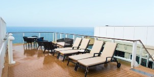 Croisière NCL Norwegian Cruise Line Pearl The Haven villa jardin avec 3 chambres