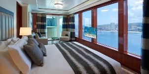 Croisière NCL Norwegian Cruise Line Pearl The Haven villa jardin avec 3 chambres