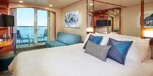 Croisière NCL Norwegian Cruise Line Sun Face à l'arrière (poupe) avec balcon