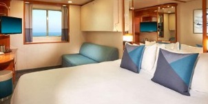 Croisière NCL Norwegian Cruise Line Sun Chambre vue mer avec fenêtre panoramique