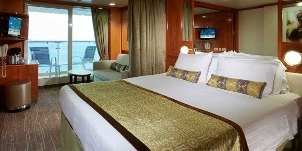 croisière-NCL Norwegian Dawn mini-suite balcon