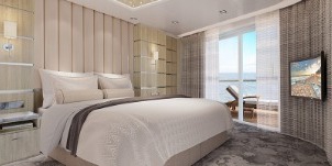 Croisière NCL Norwegian Encore The Haven Suite du propriétaire de luxe avec grand balcon