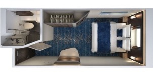 Croisière NCL Norwegian Encore Vue mer Sail Away