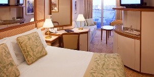 Croisière PCL Princess Cruises Crown Mini-suite Classe Club