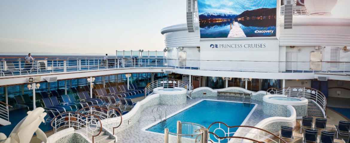 Croisière-PCL Princess Diamond piscine