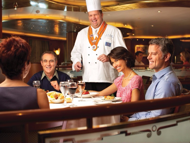 Croisière PCL Princess Expérience La table du Chef