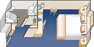 Croisière PCL Princess Grand vue mer