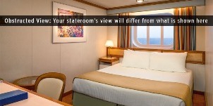 Croisière PCL Princess Island Vue Mer Obstruée