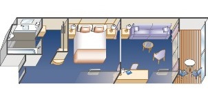 Croisière PCL Princess Majestic mini-suite